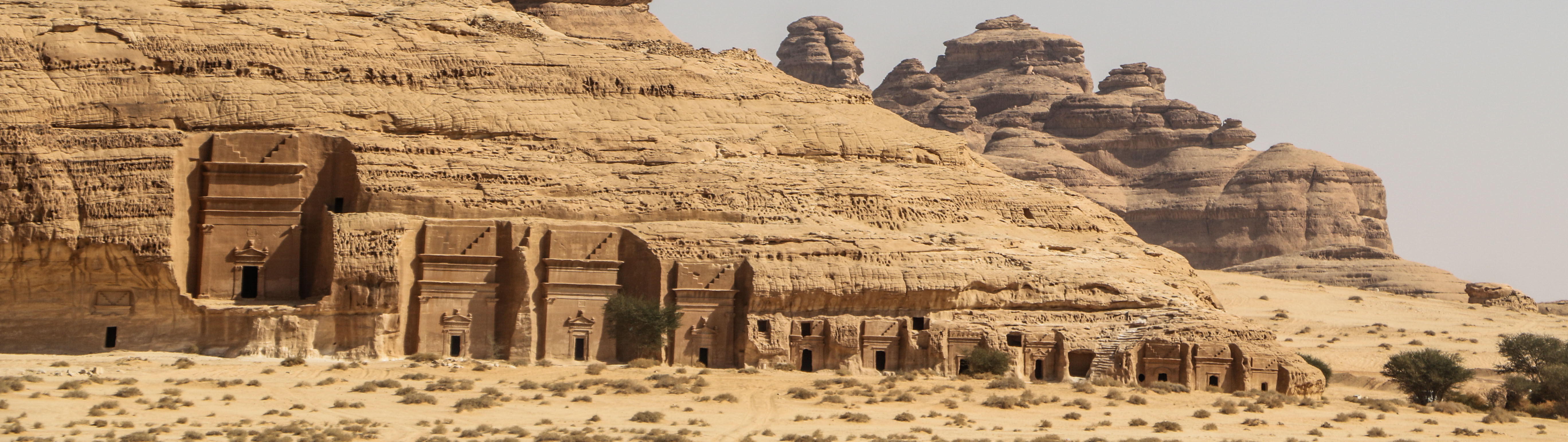 Nabatean tombs in Hegra / Maddain Saleh (photo: Florent Egal)